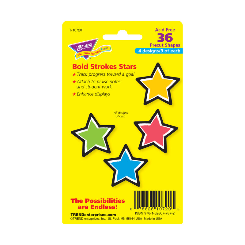 Bold Strokes Stars Mini Variety Pk Classic Accents 36ct