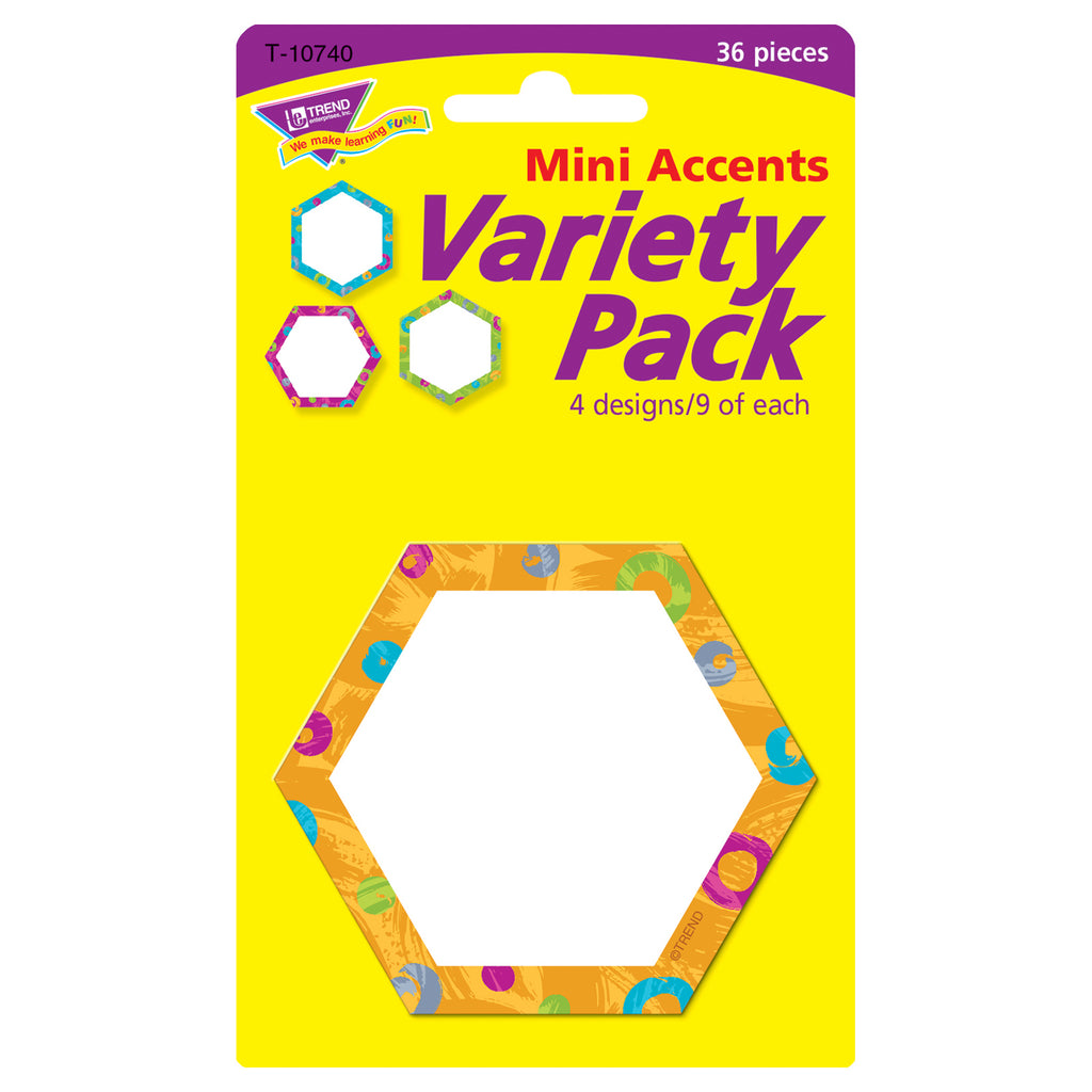 Color Harm Hexa-swirls Mini Accents Variety Pack