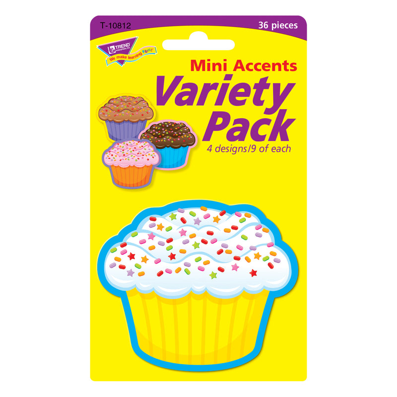 Cupcakes Mini Variety Pk Mini Accents