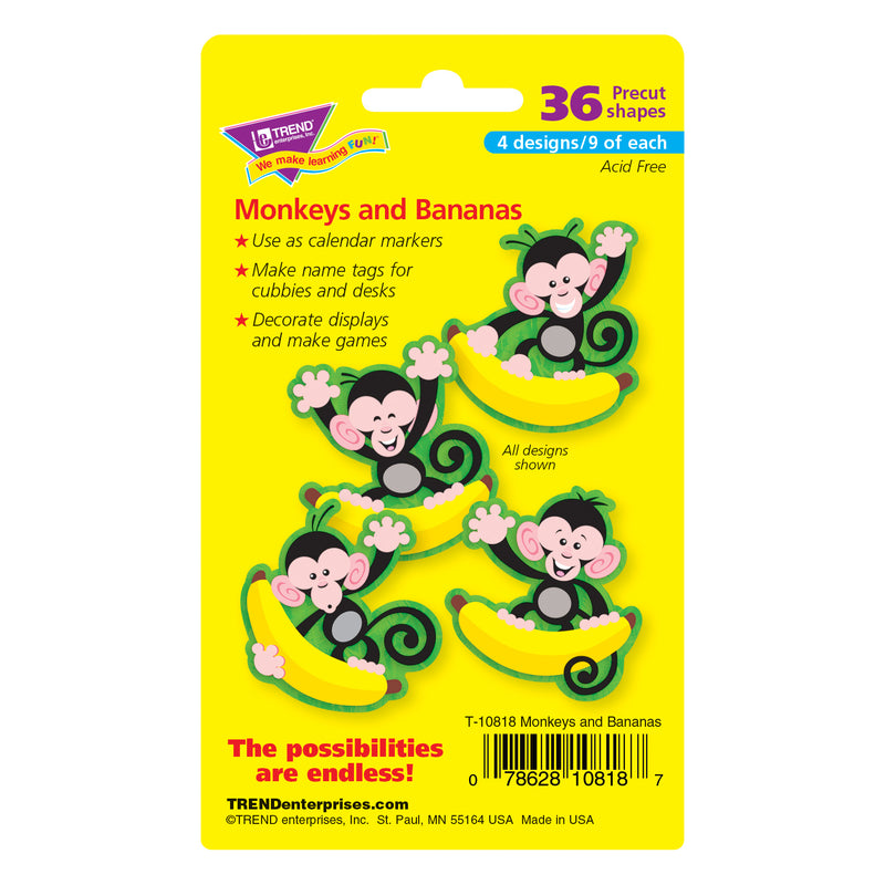 Monkeys Bananas Accents Variety Pk