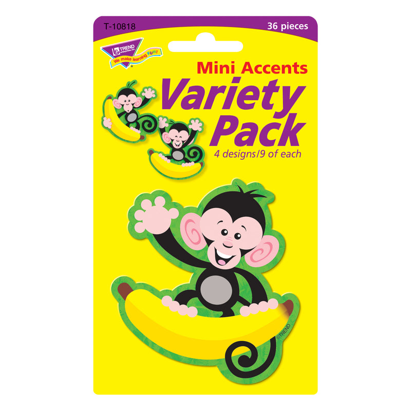 Monkeys Bananas Accents Variety Pk