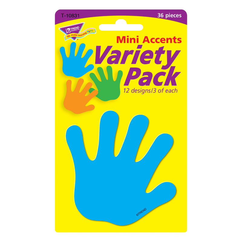 Classic Accents Handprints Mini Variety Pks