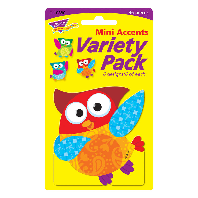 Owl Stars Mini Accents Variety Pack