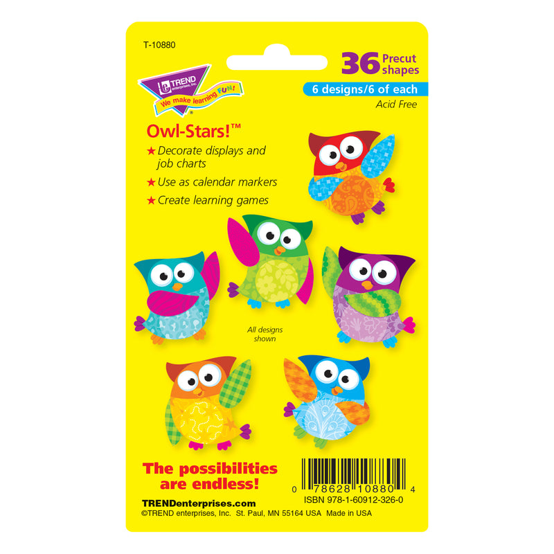 Owl Stars Mini Accents Variety Pack