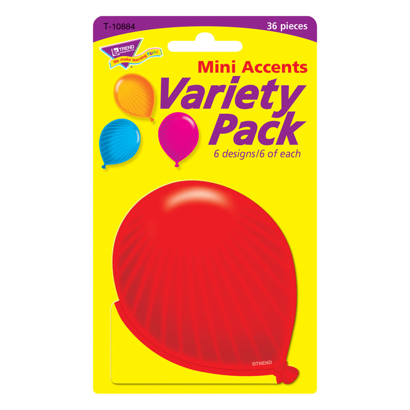 Party Balloons Mini Accents Variety Pack
