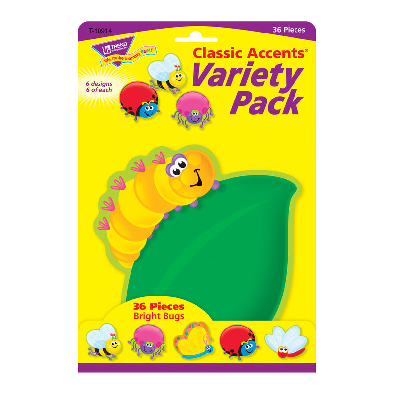 Bright Bugs Classic Accents Variety Pk