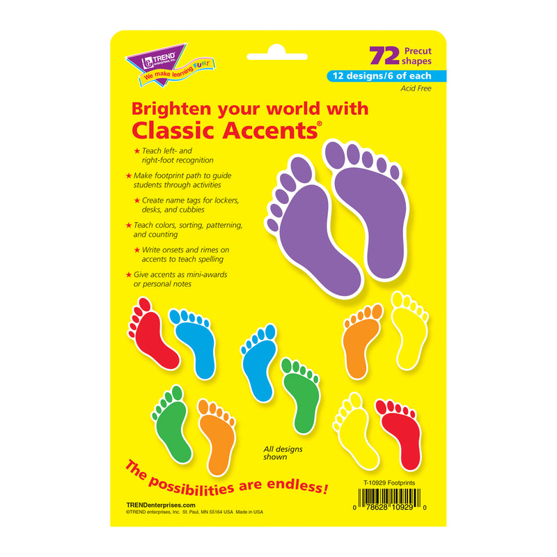 Footprints Variety Pk Classic Accents