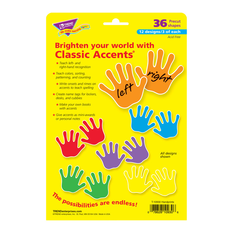 Handprints Variety Pk Classic Accents