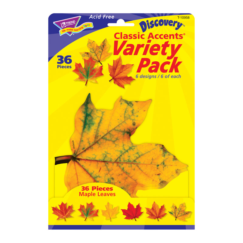 Classic Accents Maple Leaves Variety Pk-discovery
