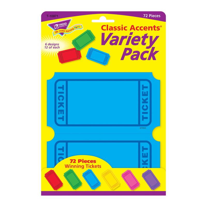 Winning Tickets Accents Standard Size Variety Pack