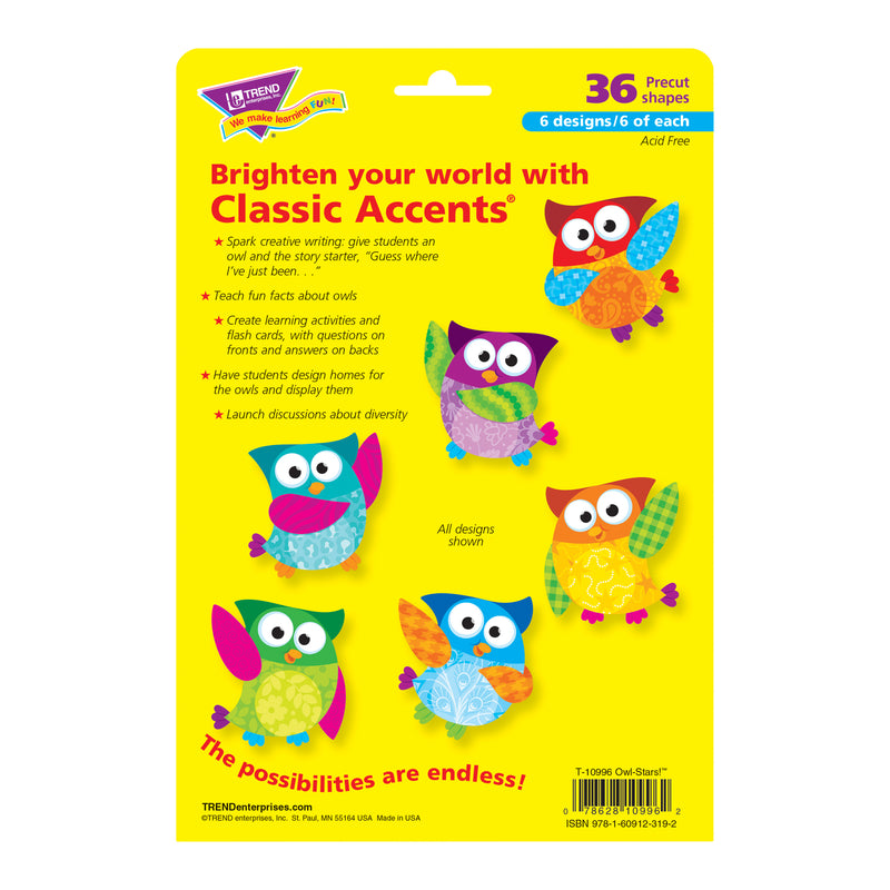 Owl Stars Classic Accents Variety Pack