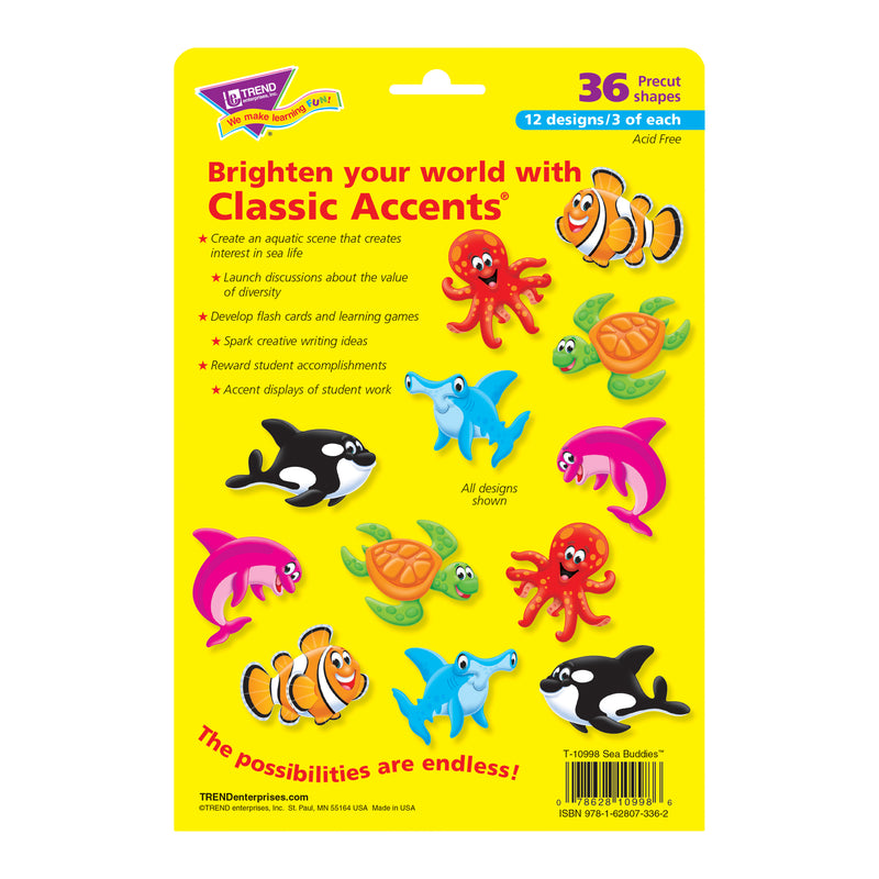 Sea Buddies Classic Accents Variety Pack