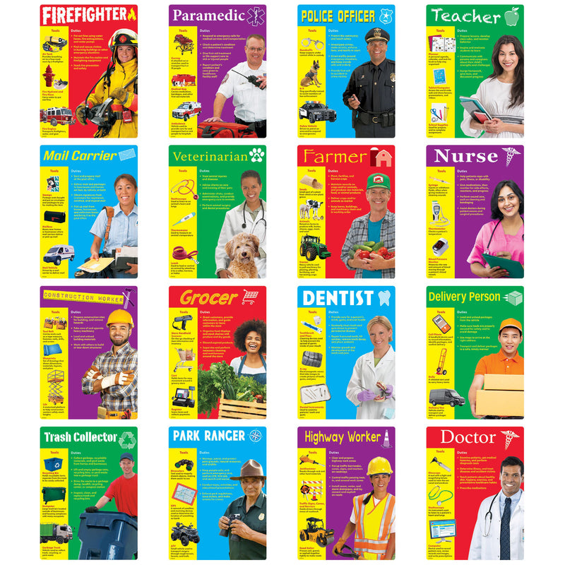 Community Helpers Posters 16/st