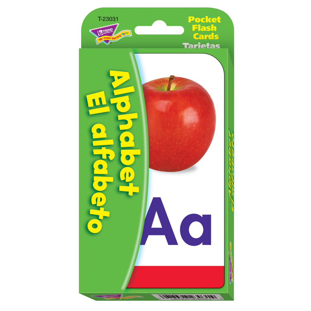 Pocket Flash Cards Alphabet El Alfabeto