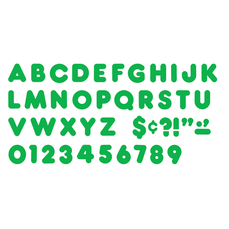 Ready Letters 4in Casual Green Spark