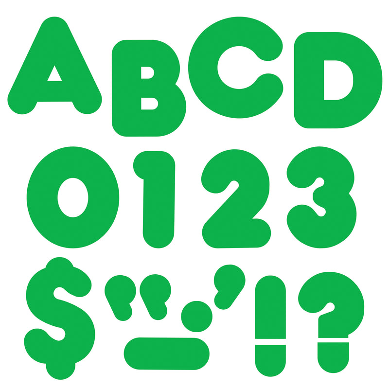 Ready Letters 4in Casual Green Spark