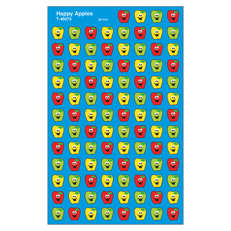 Happy Apples Supershape Superspots-shapes Stickers