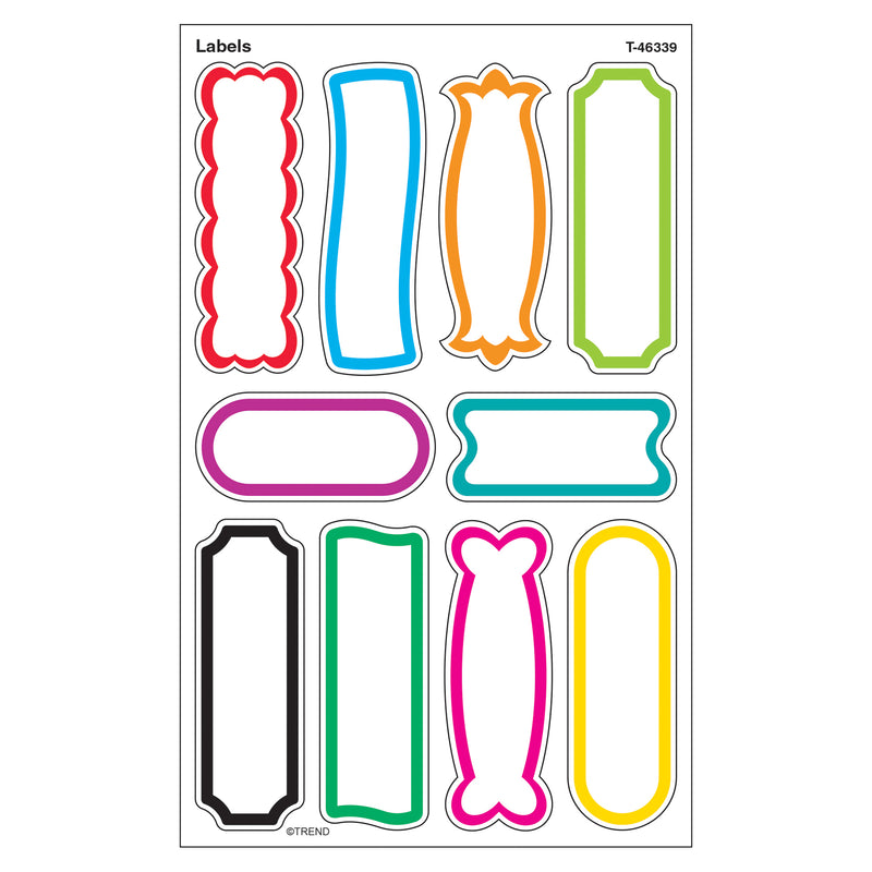 Labels Supershapes Stickers Large