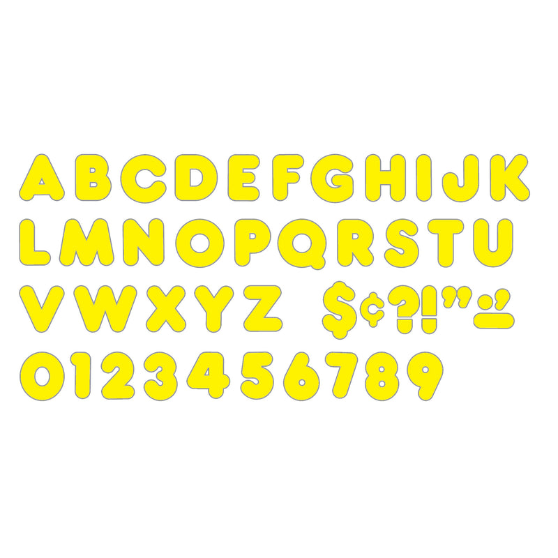 Ready Letters 4 Inch Casual Yellow