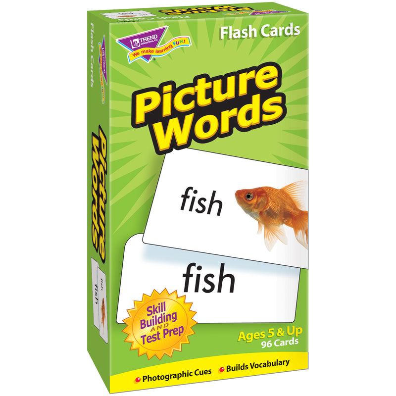 Flash Cards Picture Words 96-box