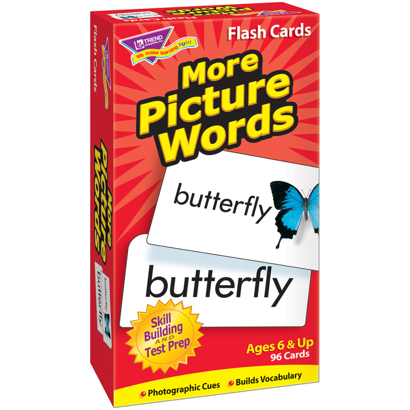Flash Cards More Picture 96-box Words
