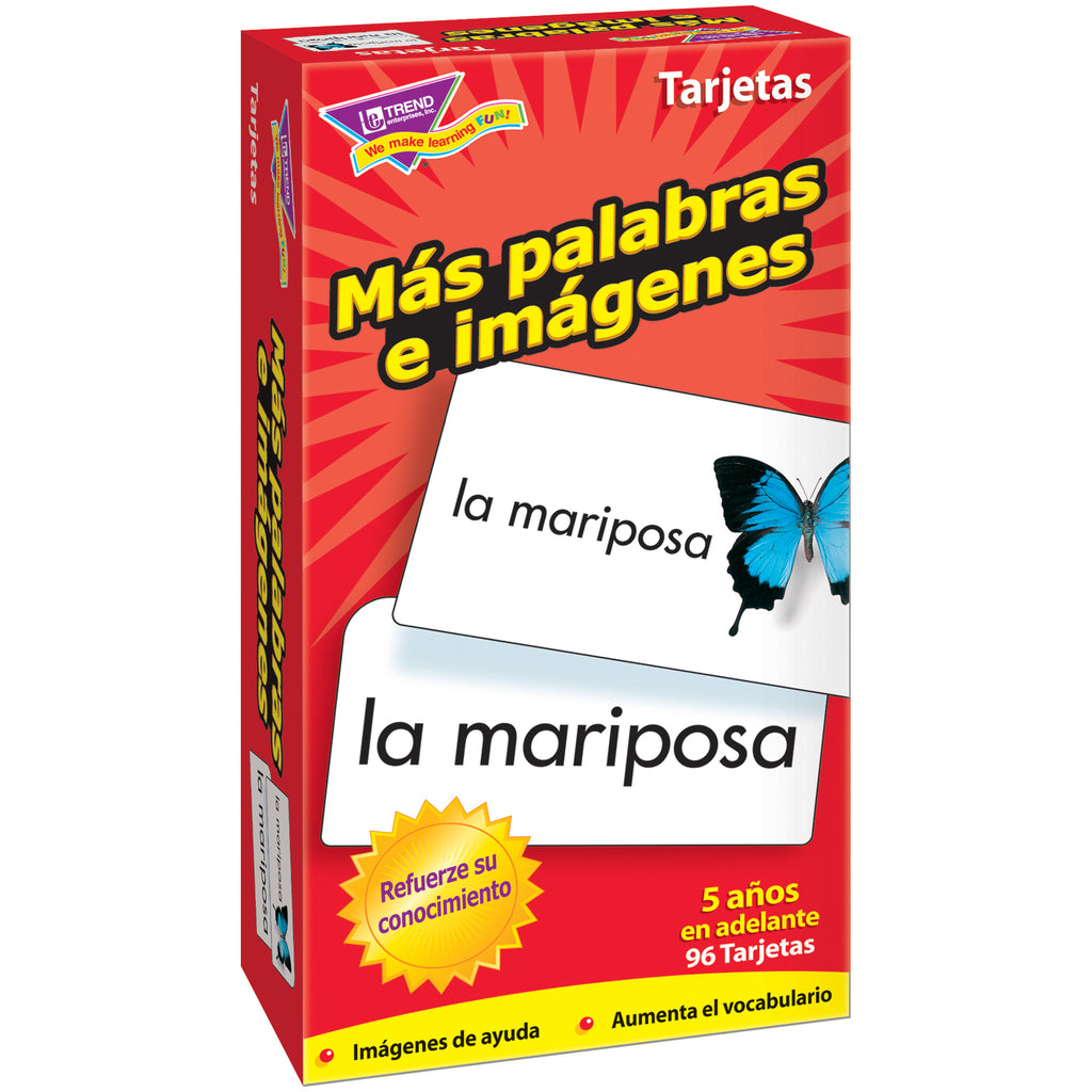 Flash Cards Mas Palabras E 96-box Imagenes