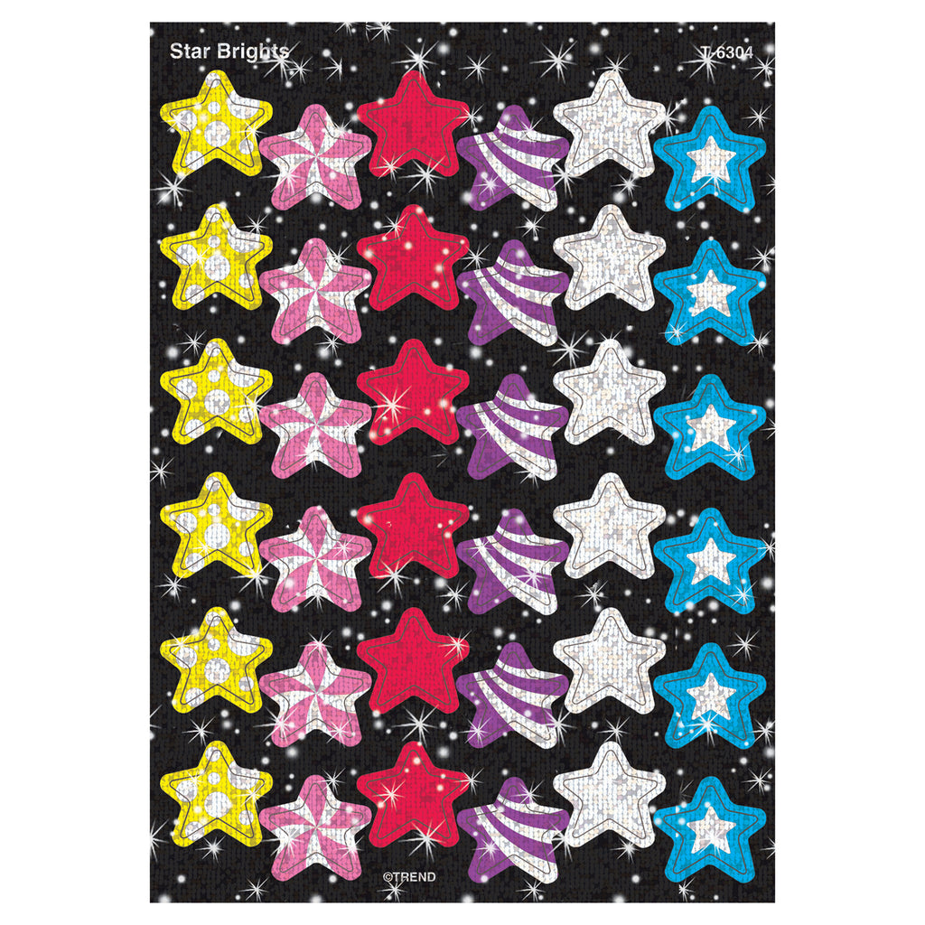 Sparkle Stickers Star Brights