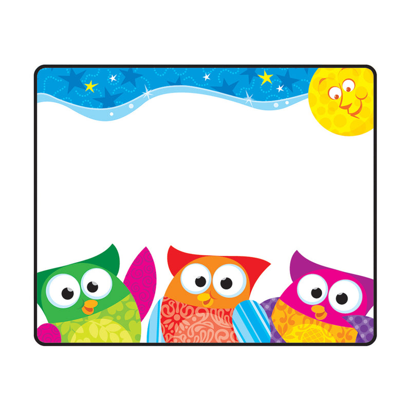 Owl Stars Name Tags