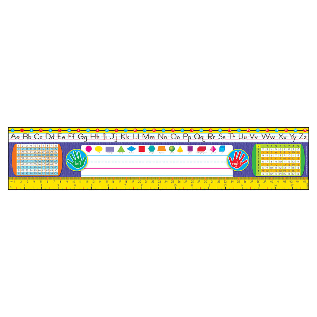 Reference Size Name Plates Gr 2-3 Zaner-bloser Desk Toppers