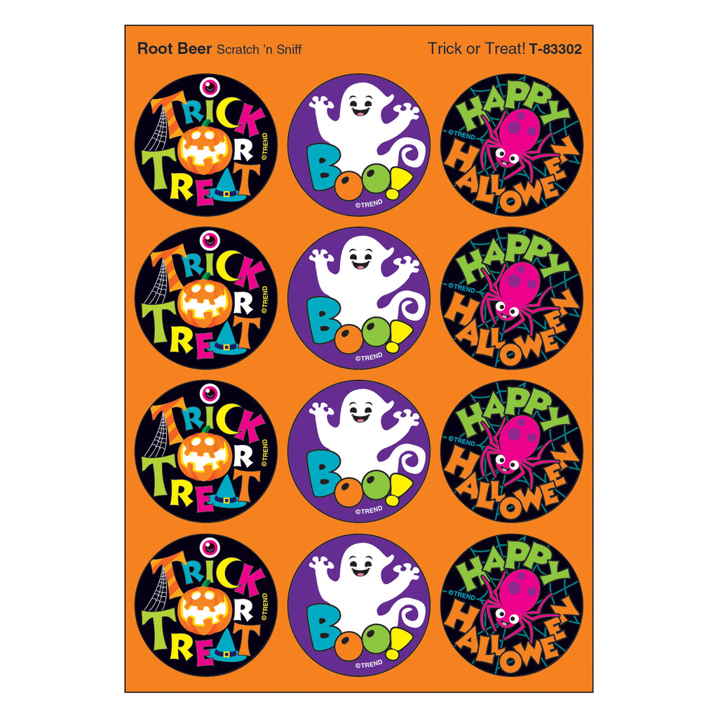 Trick Or Treat-root Beer Stinky Stickers