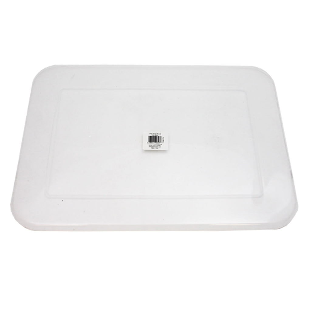 Clear Plastic Storage Bin Lid Large