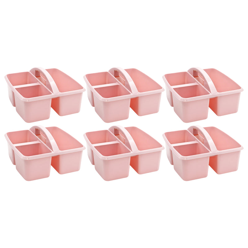 (6 Ea) Light Pink Storage Caddy