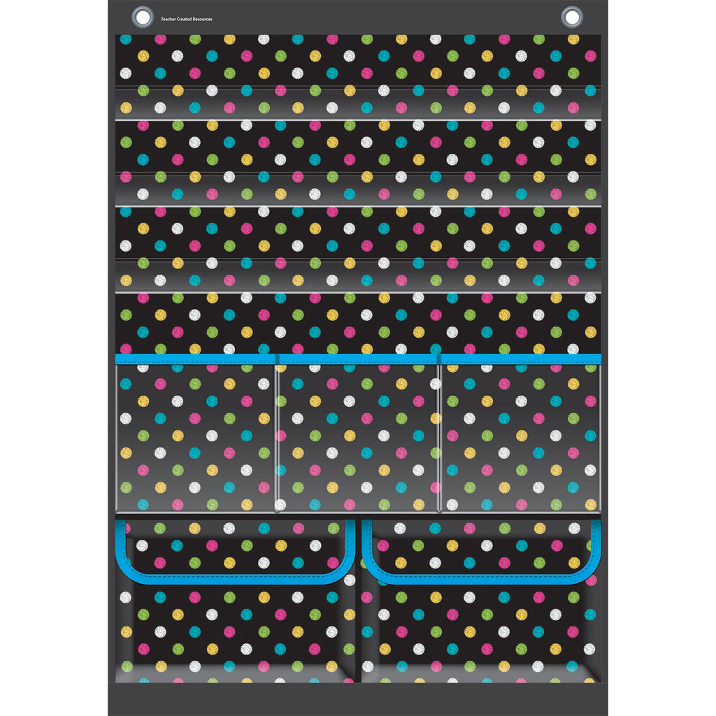 Place Value Pocket Chart Chalkboard Brights