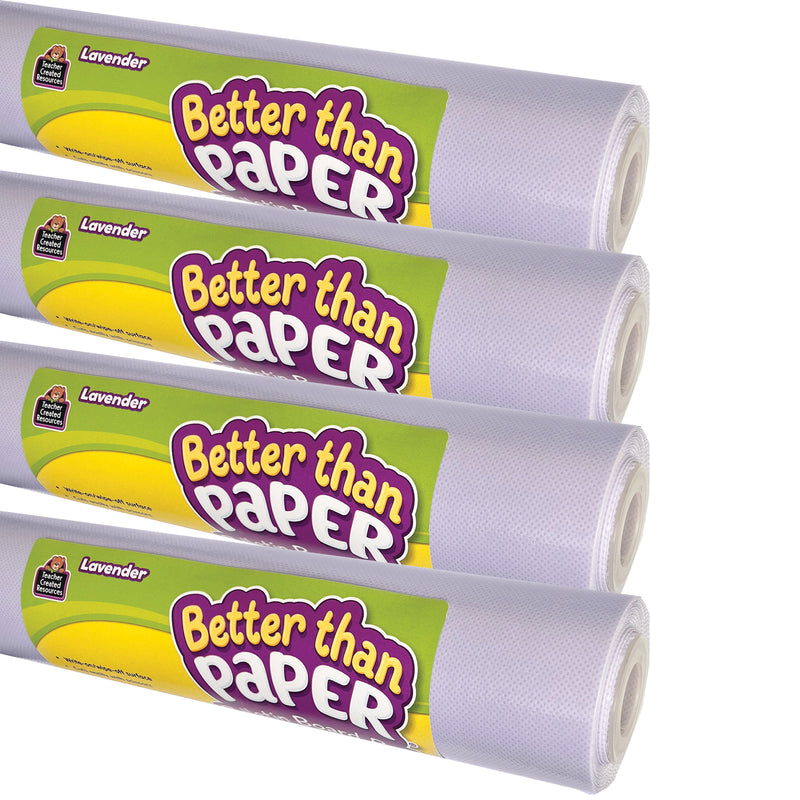 Better Than Paper® Bulletin Board Roll, Lavender, 4-Pack