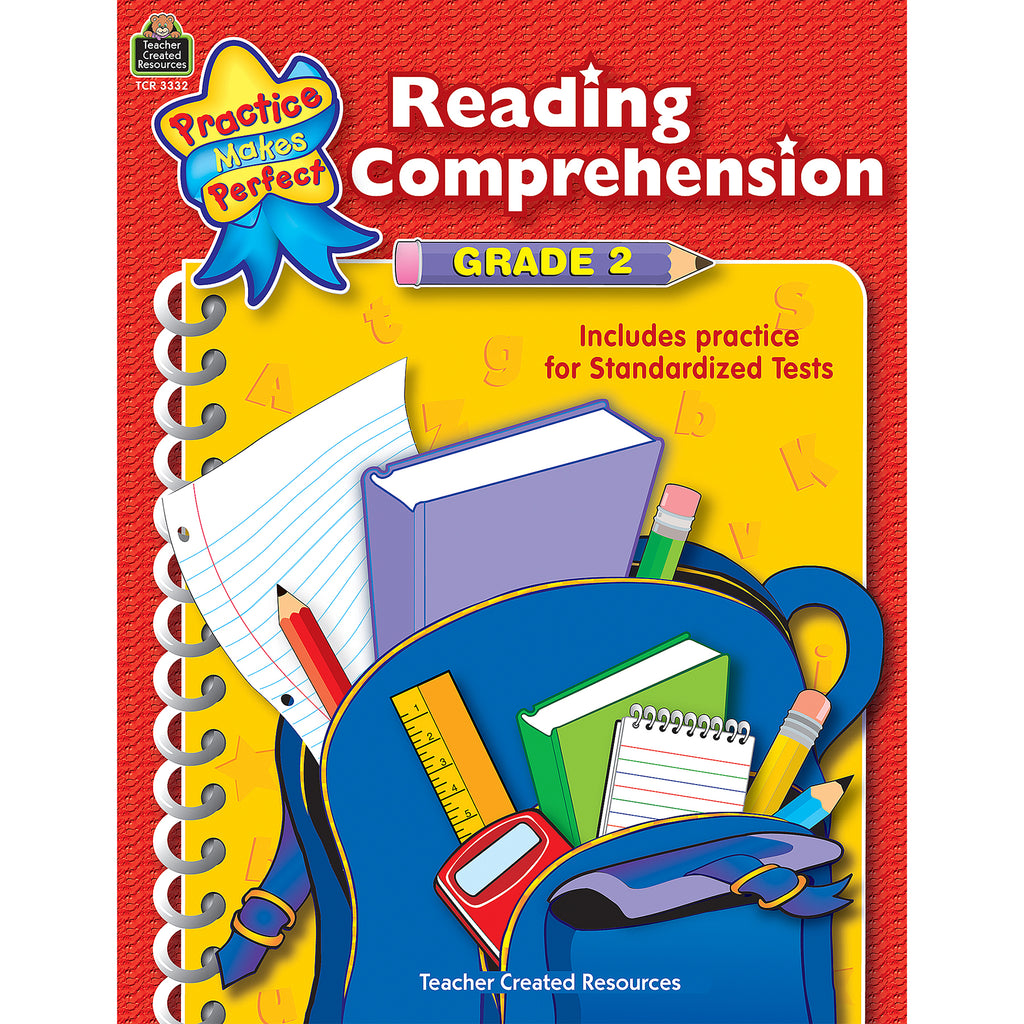 Practice Makes Perfect: Reading Comprehension Book, Grade 2