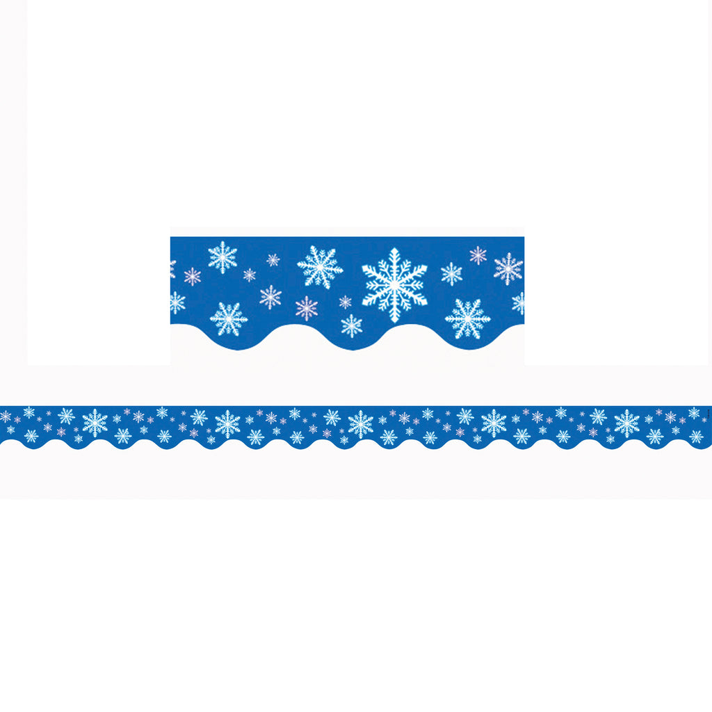 Snowflakes Border Trim