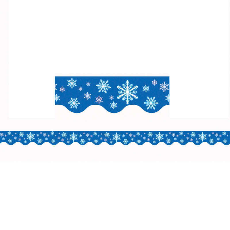 Snowflakes Border Trim