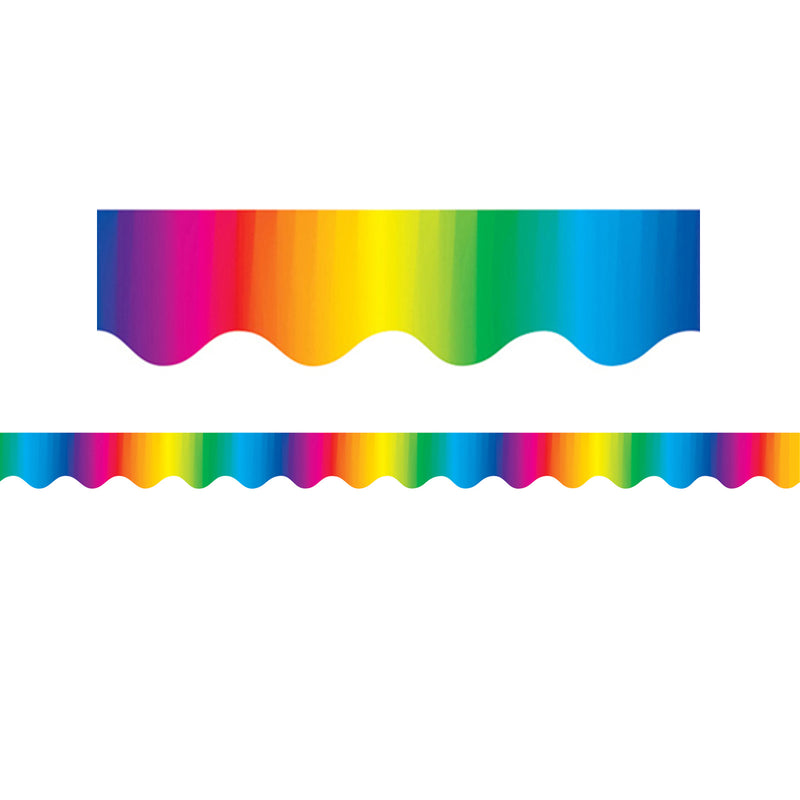 Multicolor Border Trim