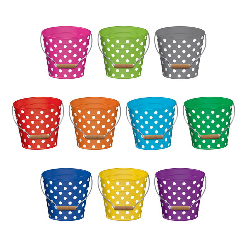 Polka Dots Buckets Accents