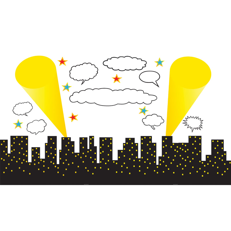 Superhero Cityscape Bb Set