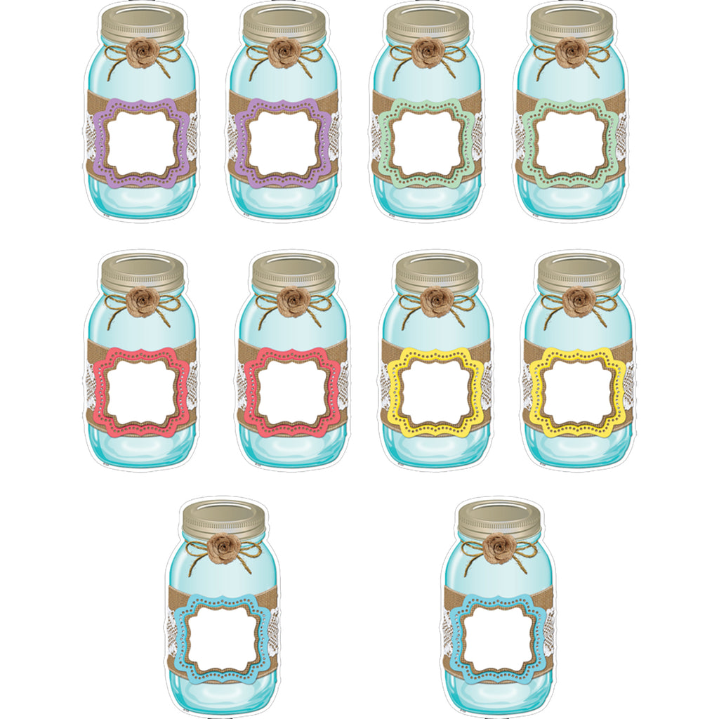 Shabby Chic Mason Jars Accents