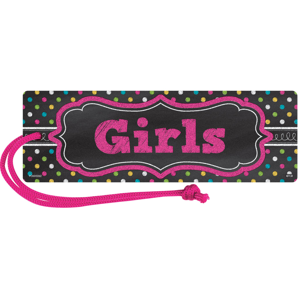 (6 Ea) Chlkbrd Brights Mgnetic Girl