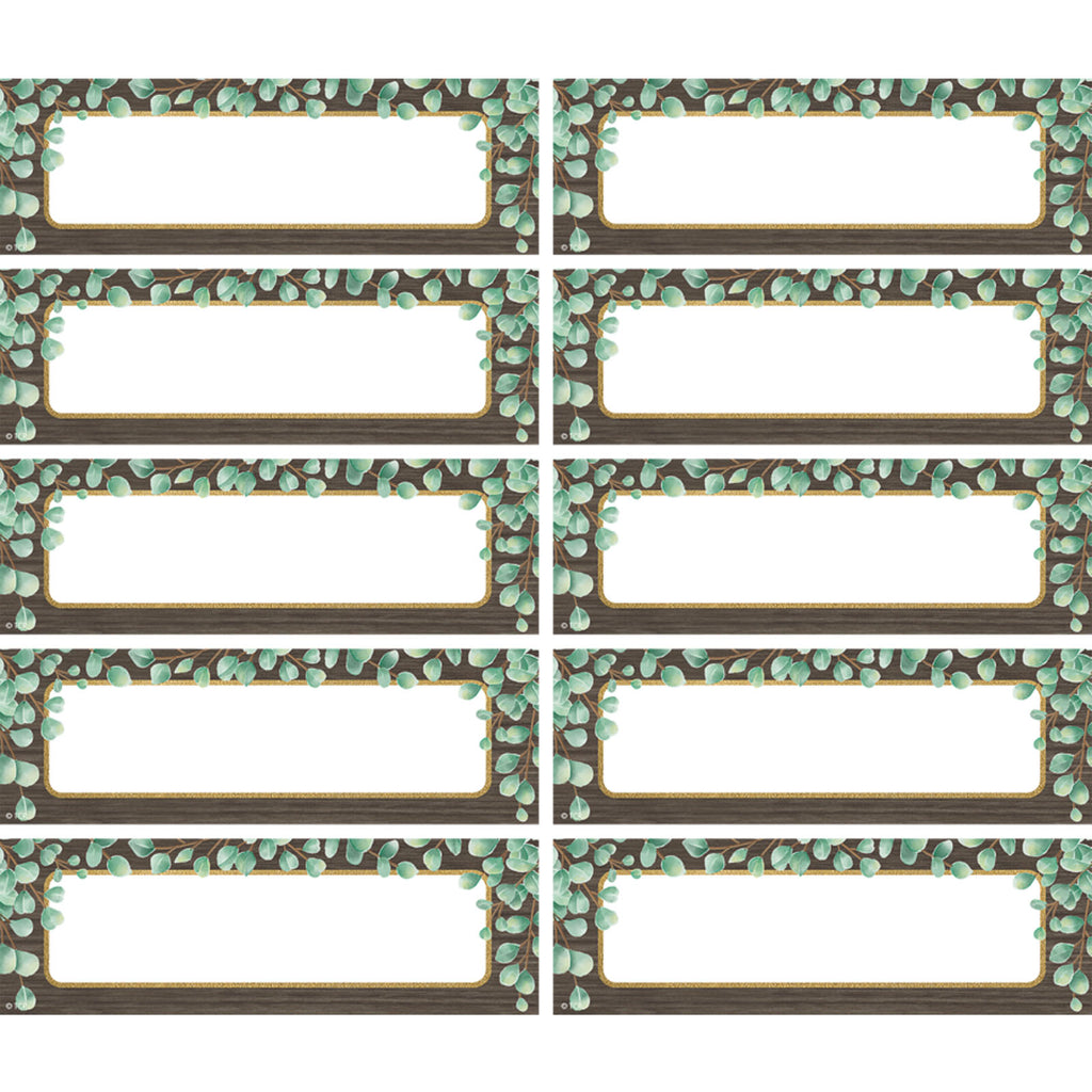 Eucalyptus Labels Magnetic Accents
