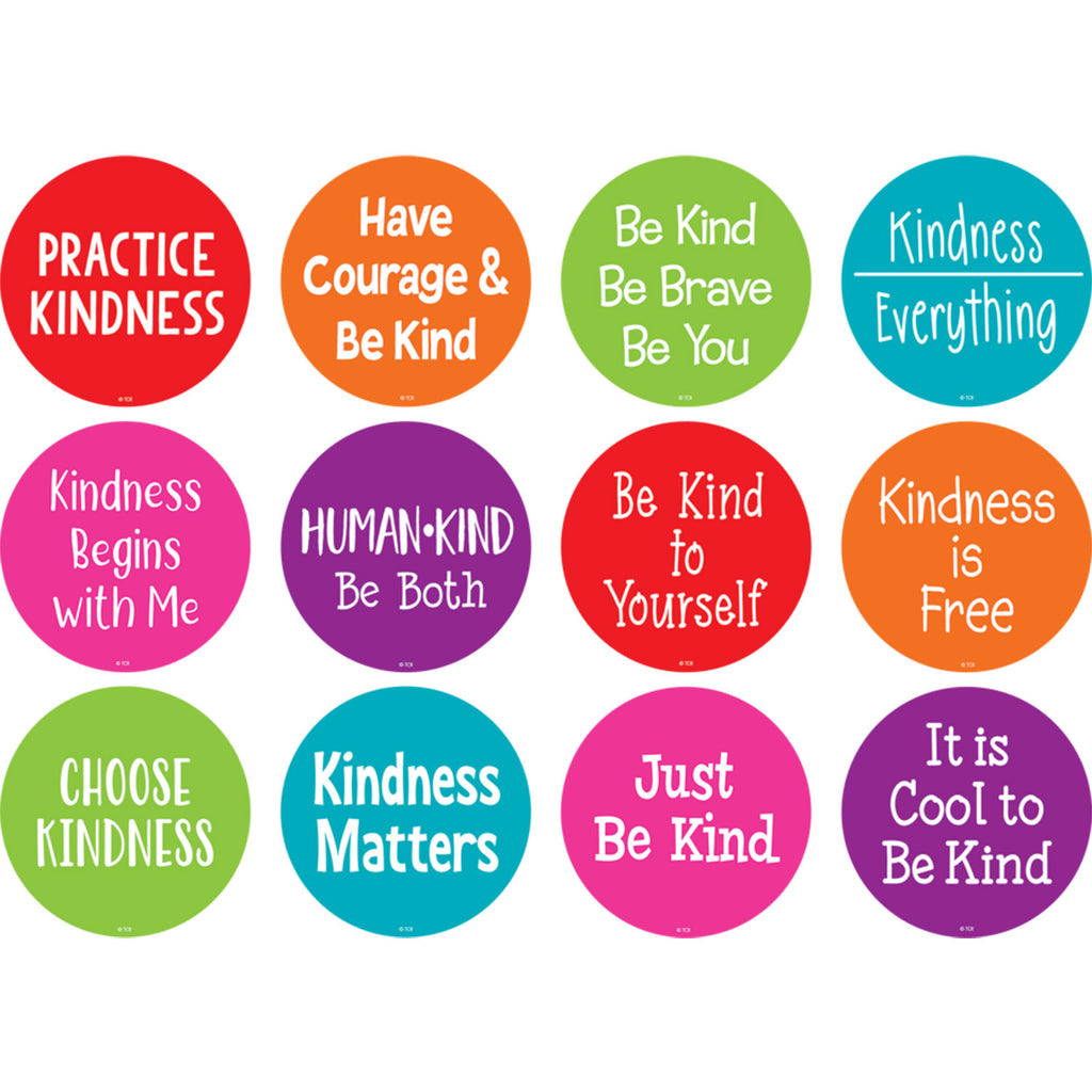 Spot On Floor Markers Kindness-4in