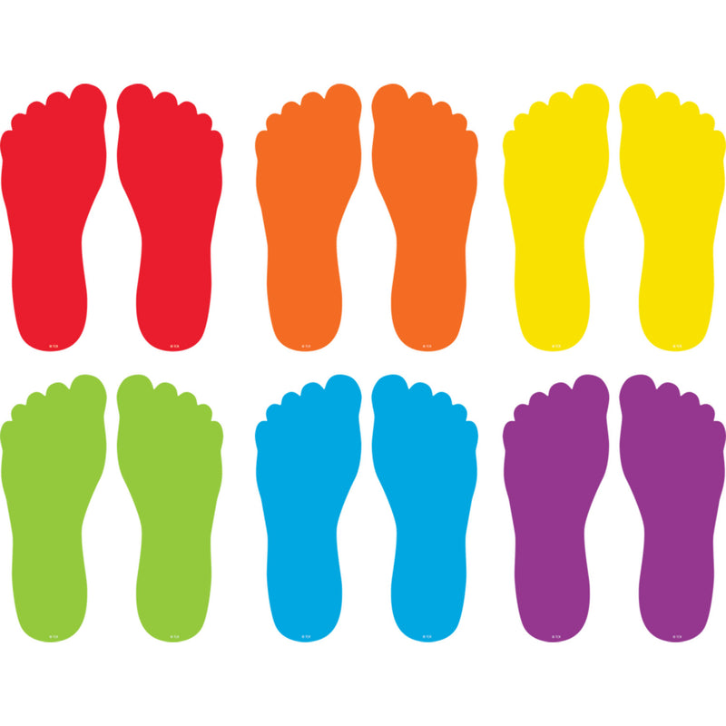 Spot On Floor Markrs Footprints 7in