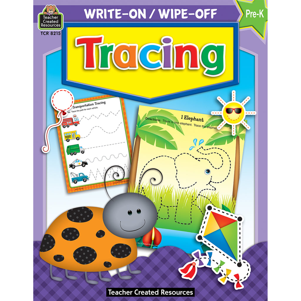 Write-on-wipe-off Tracing