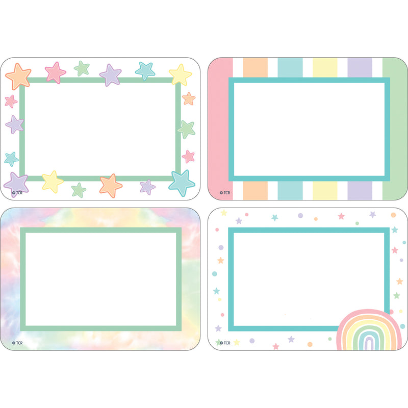 Pastel Pop Name Tags / Labels Multi-Pack, Pack of 36