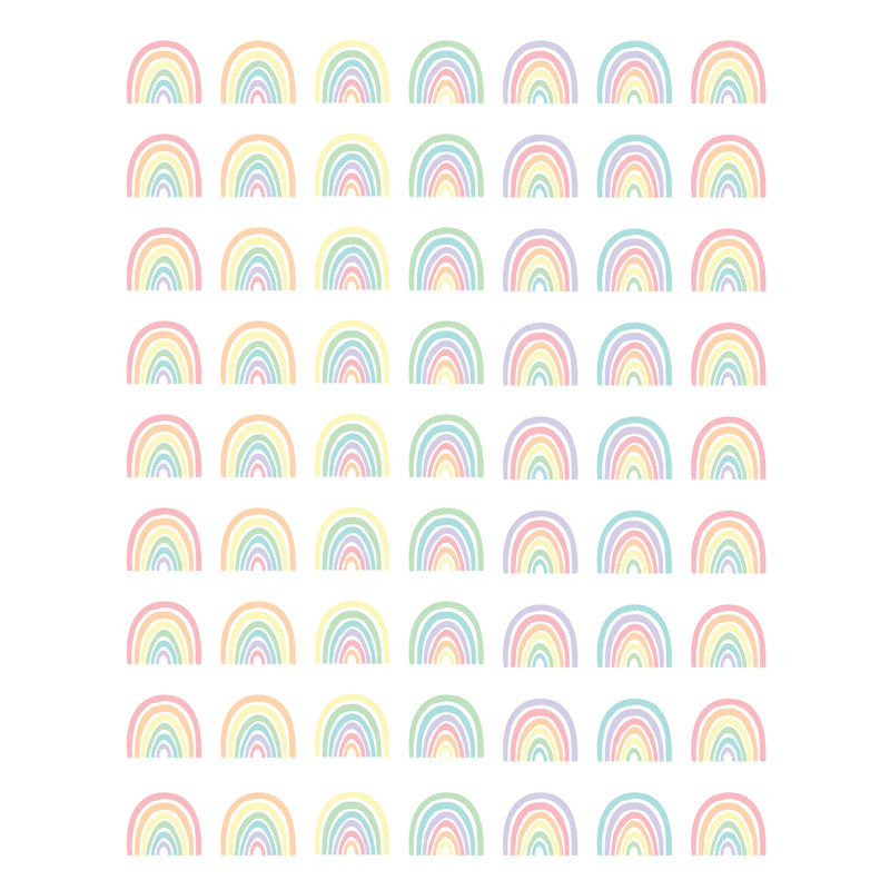 Pastel Pop Rainbows Mini Stickers