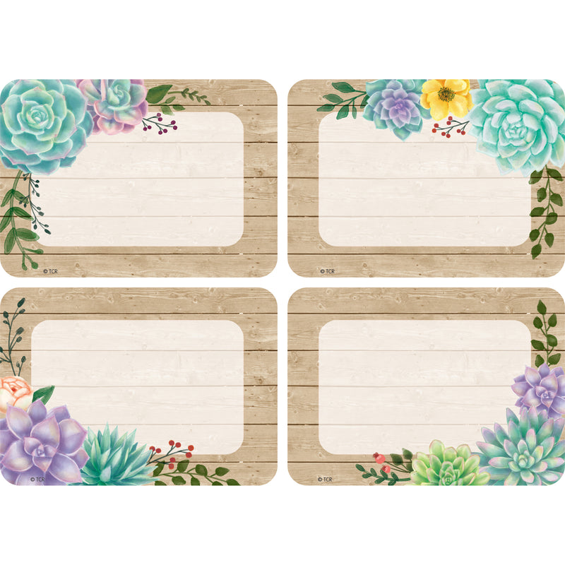 Rustic Bloom Name Tags-labels Multi-pack