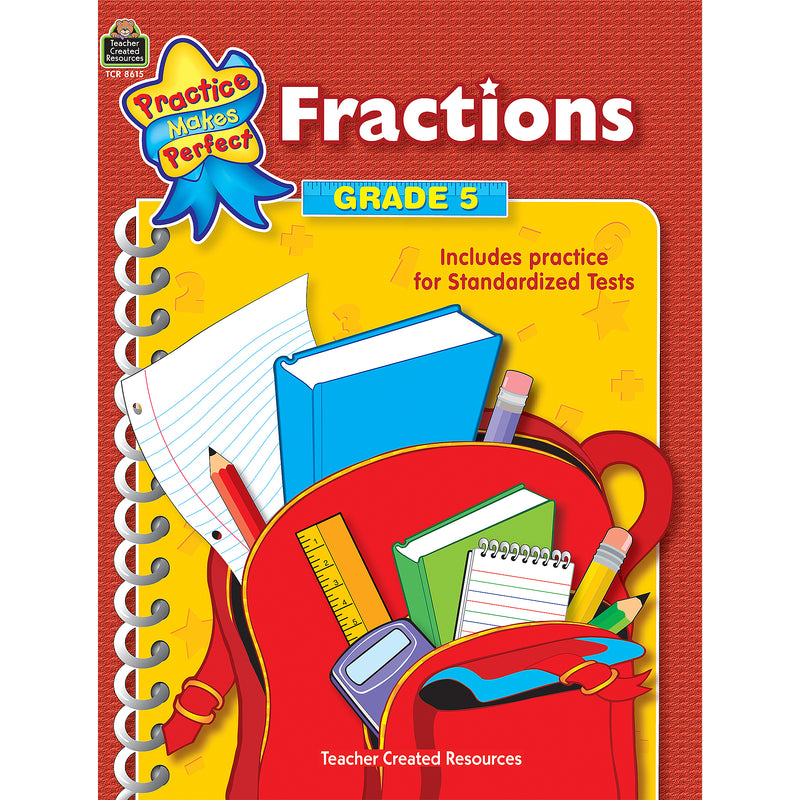 Fractions Gr 5 Practice Makes Perfect